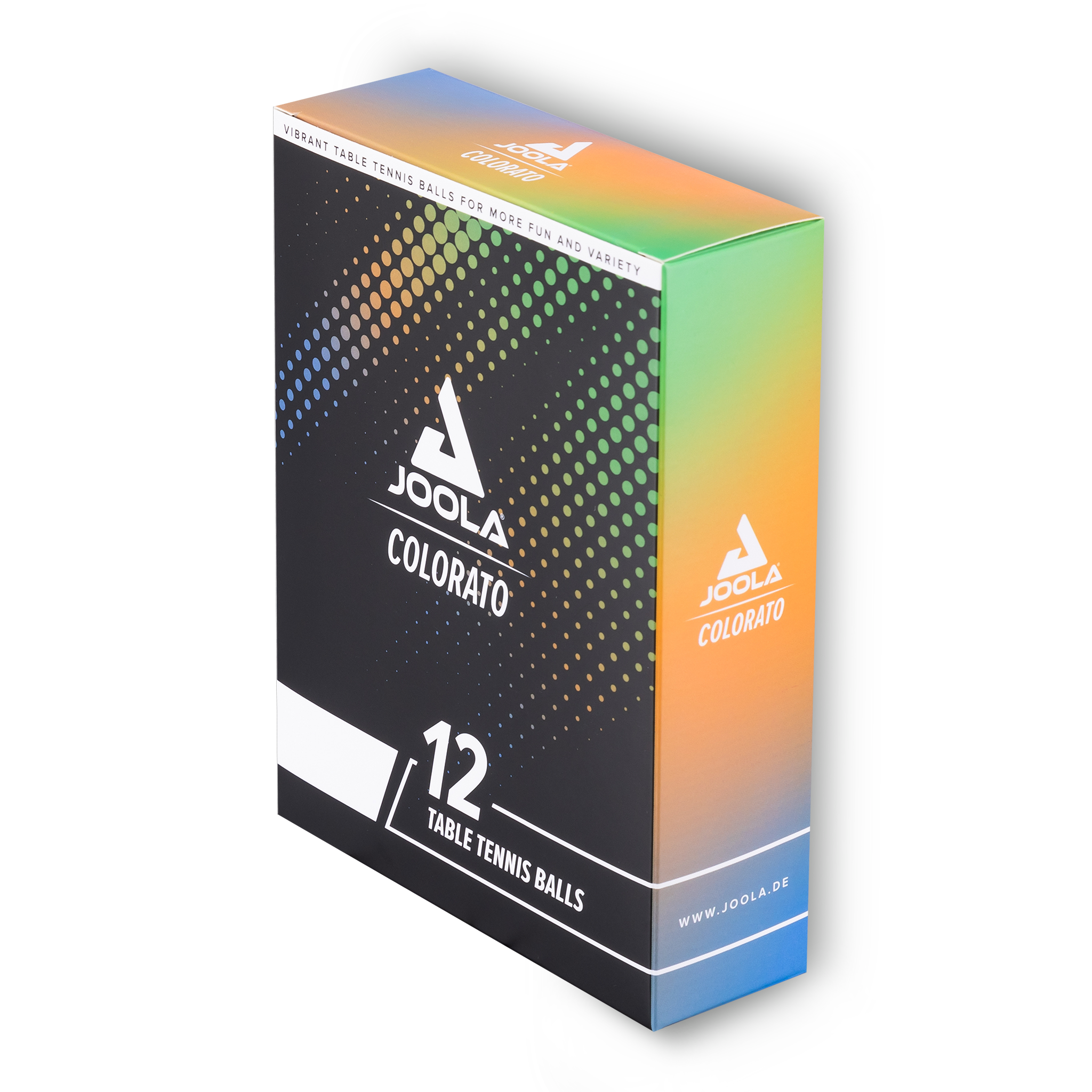 JOOLA Table Tennis Ball Colorato Pack of 12