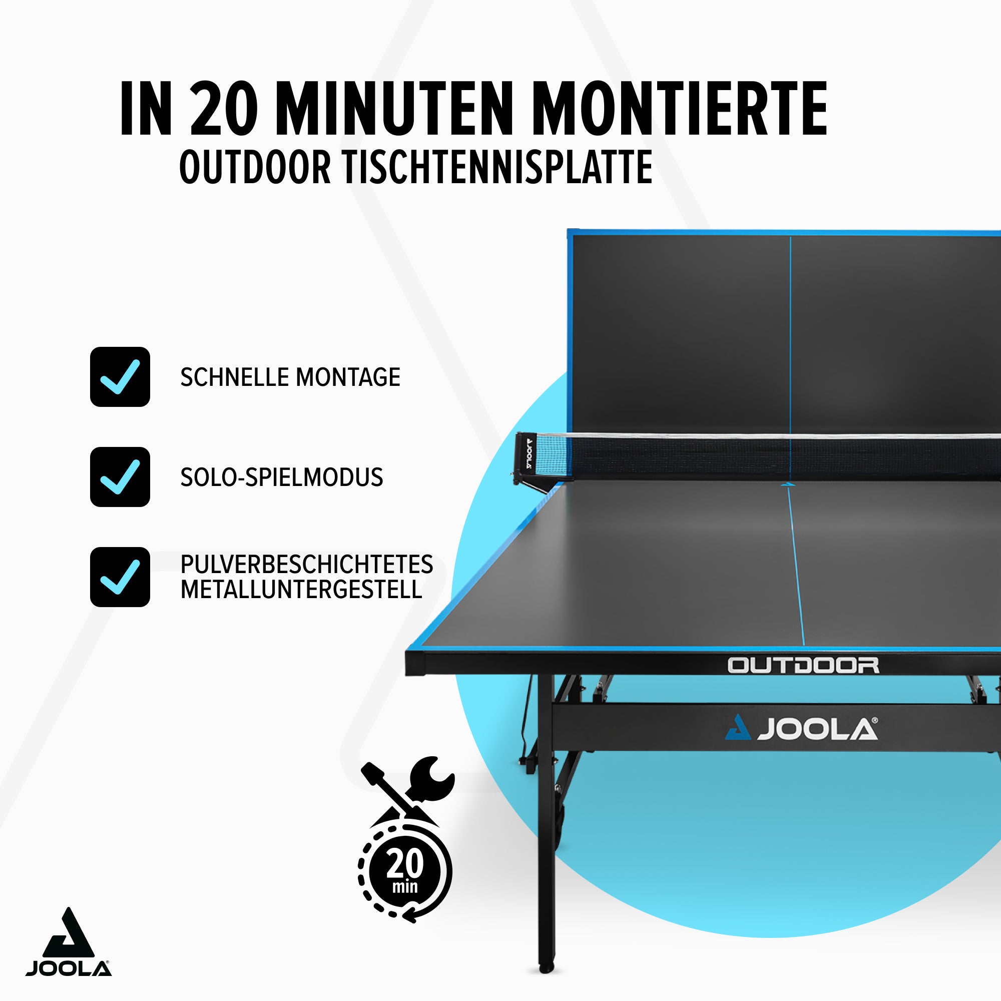 JOOLA MESA DE PING-PONG DE EXTERIOR J200A