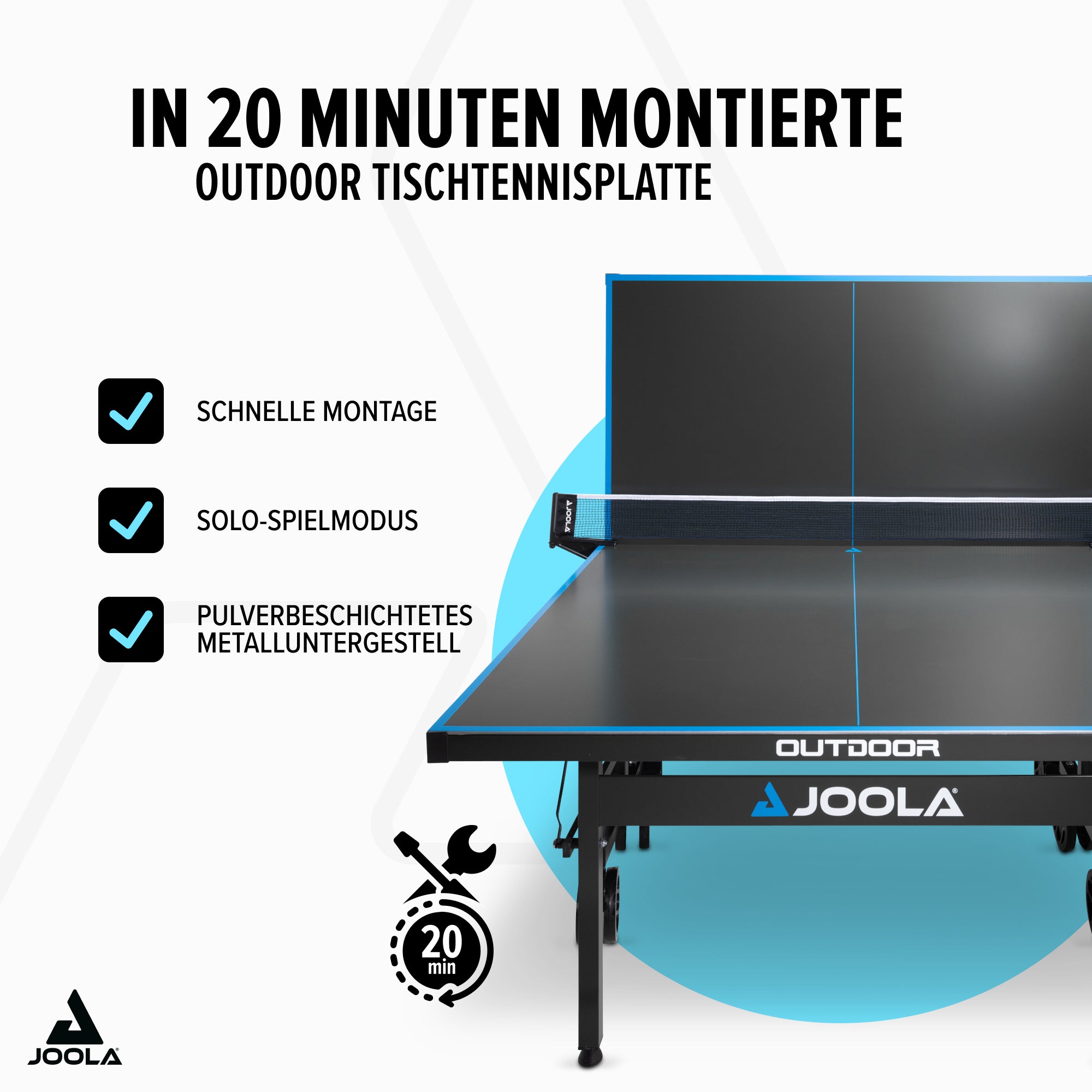 JOOLA MESA DE PING-PONG DE EXTERIOR J500A