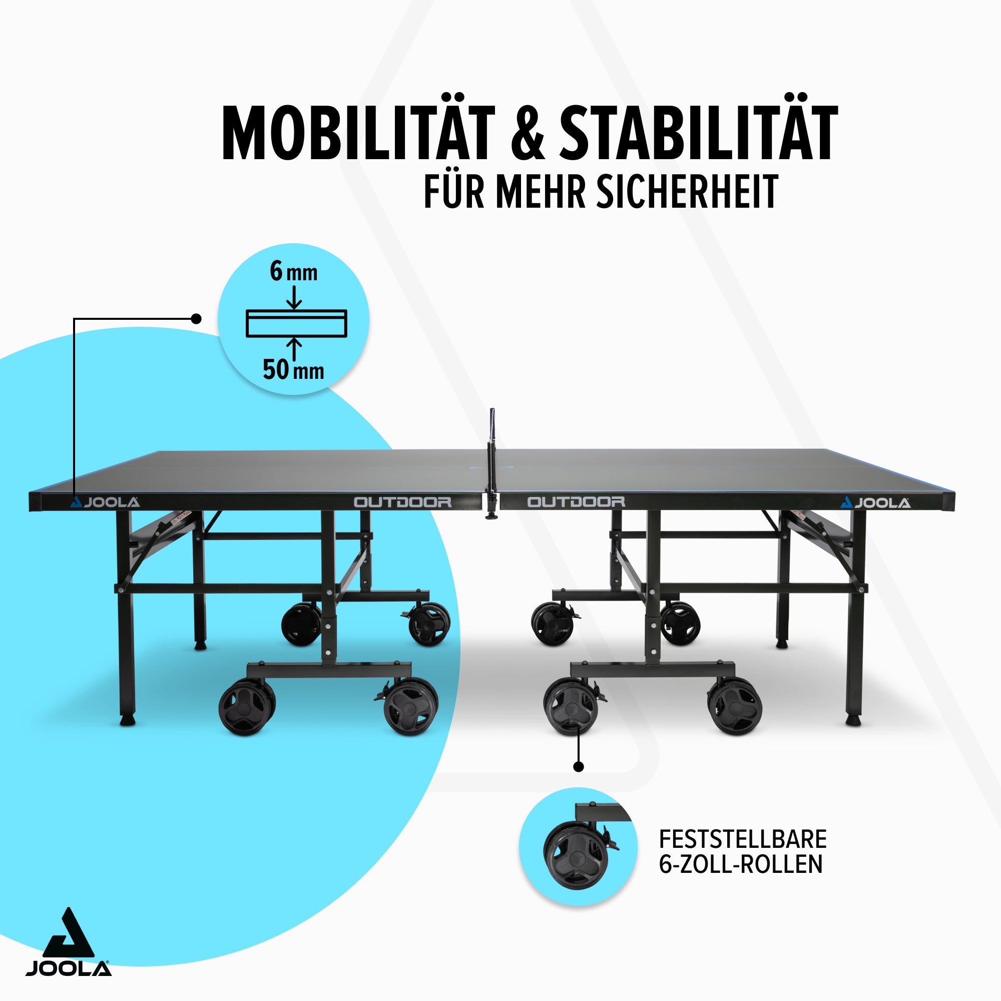 JOOLA MESA DE PING-PONG DE EXTERIOR J500A