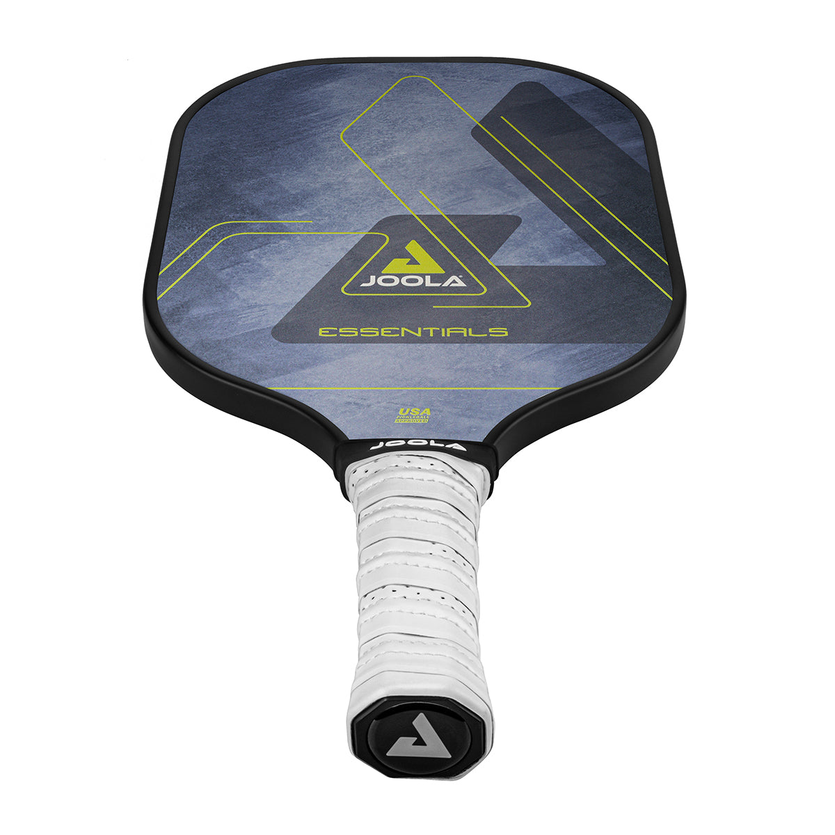 Zoom auf das JOOLA Pickleball Schläger Essentials blue, betont das hochwertige Material.