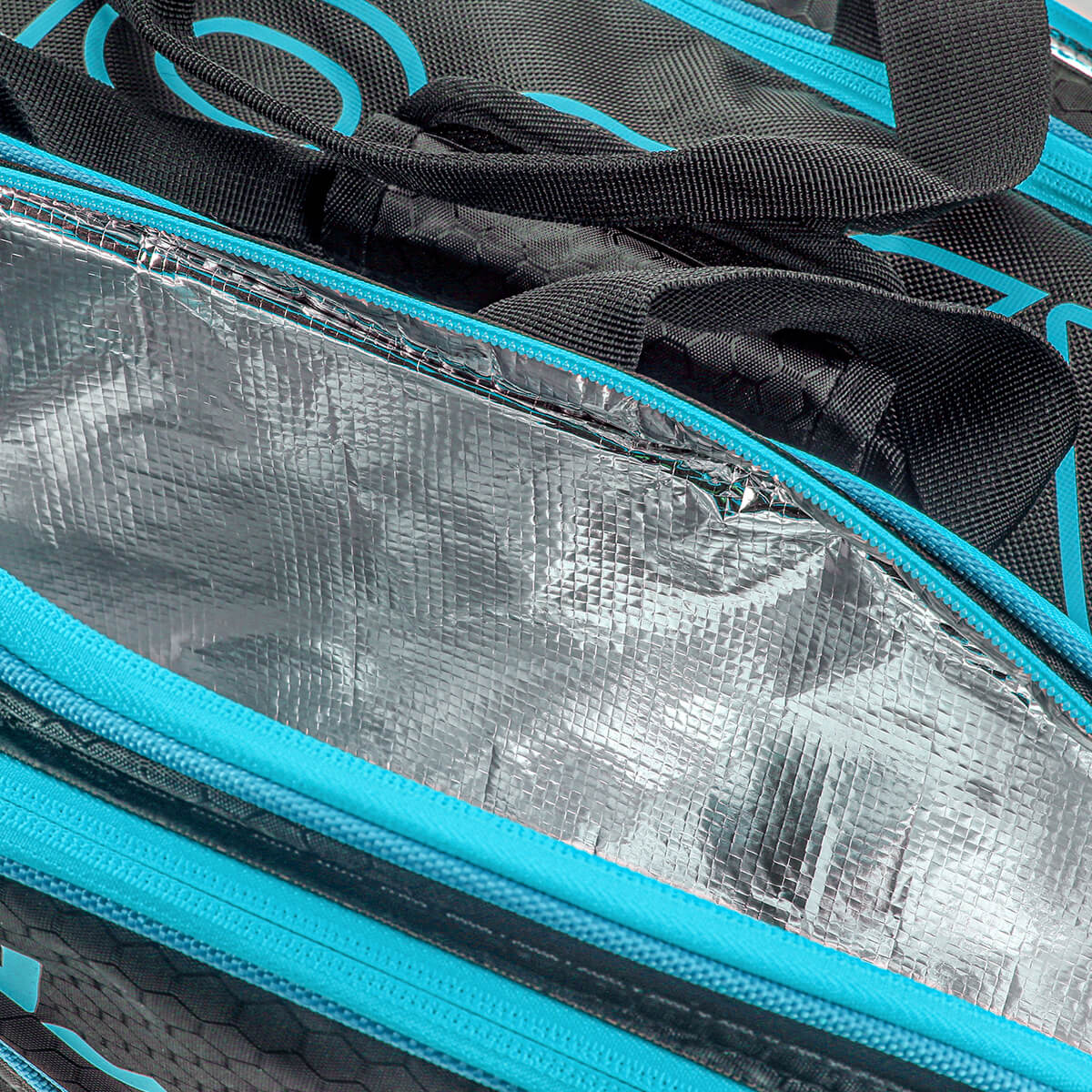 Griffdetails des JOOLA Tour Elite Pickleball Tasche, mit Fokus auf ergonomische Eigenschaften.