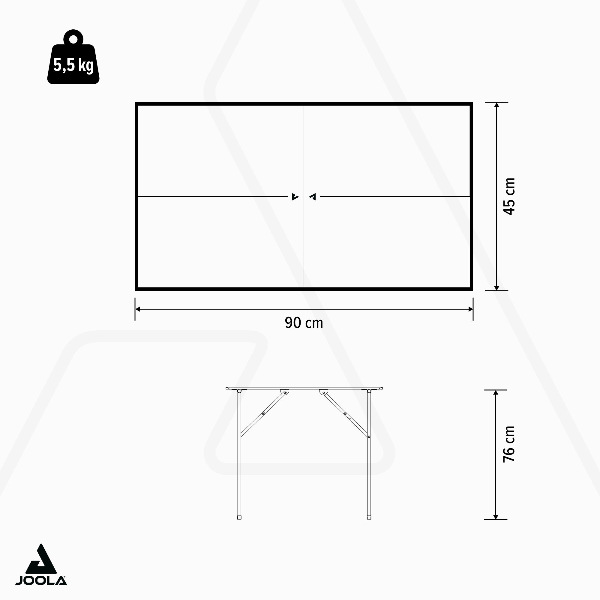 JOOLA MINI MESA DE PING-PONG