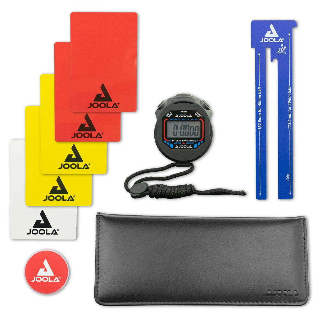 ITTF Net Gauge & Referee Set – Precise Net Tension and Disciplinary Cards