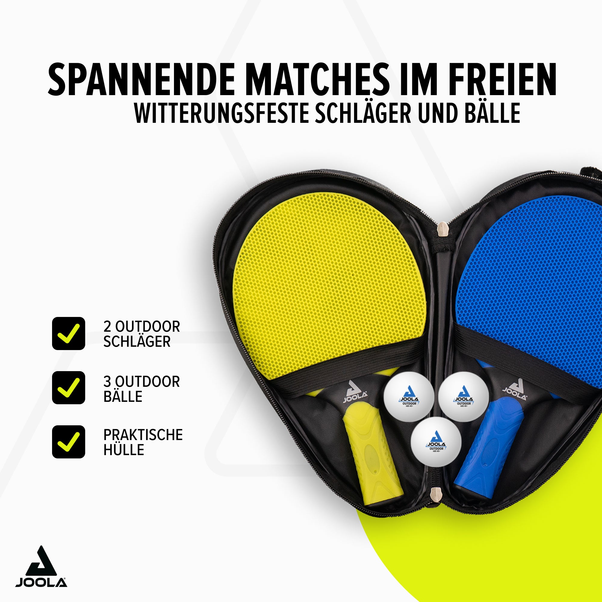 JOOLA SET DE PING-PONG VIVID OUTDOOR