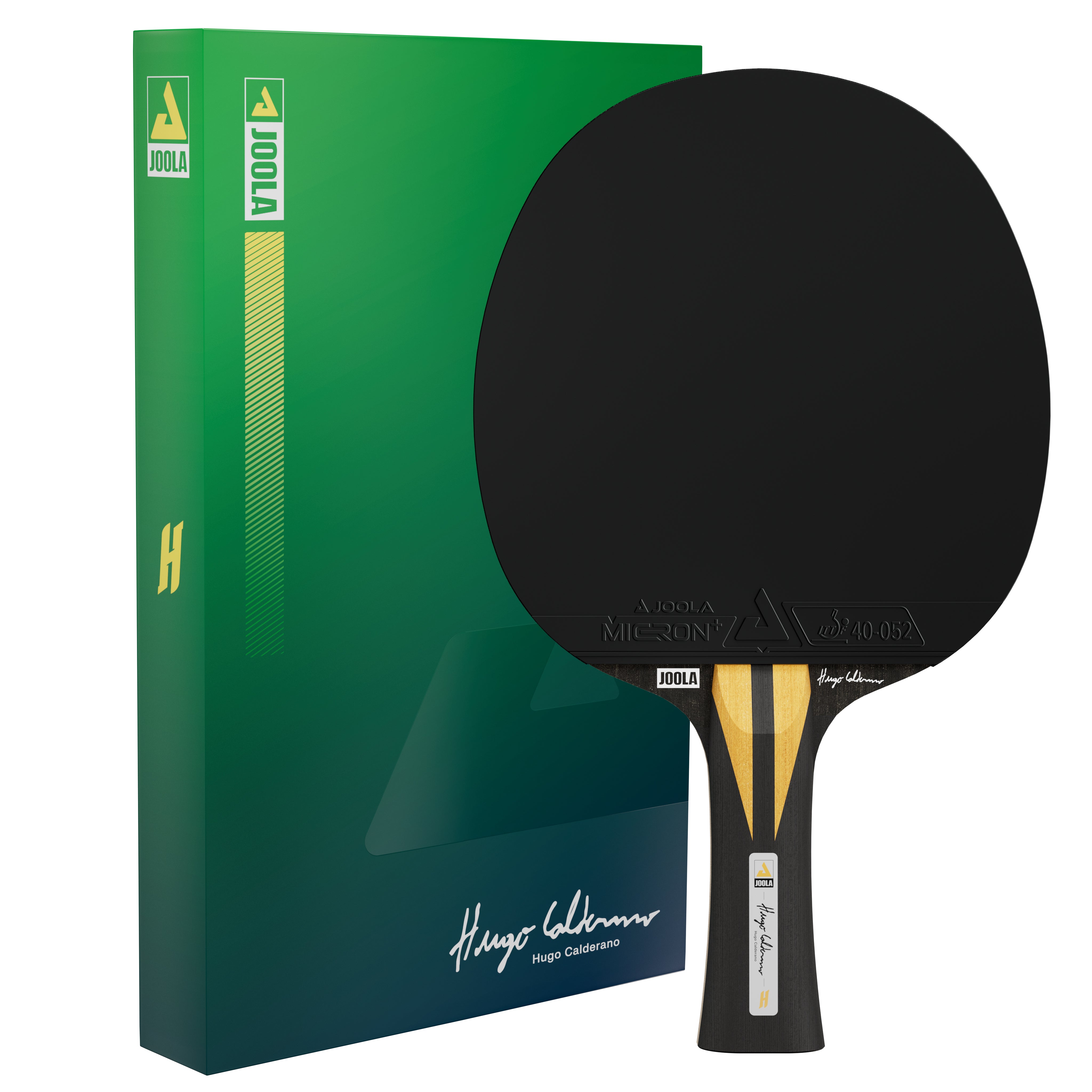 JOOLA Raqueta de tenis de mesa Hugo Calderano Infinity Carbon