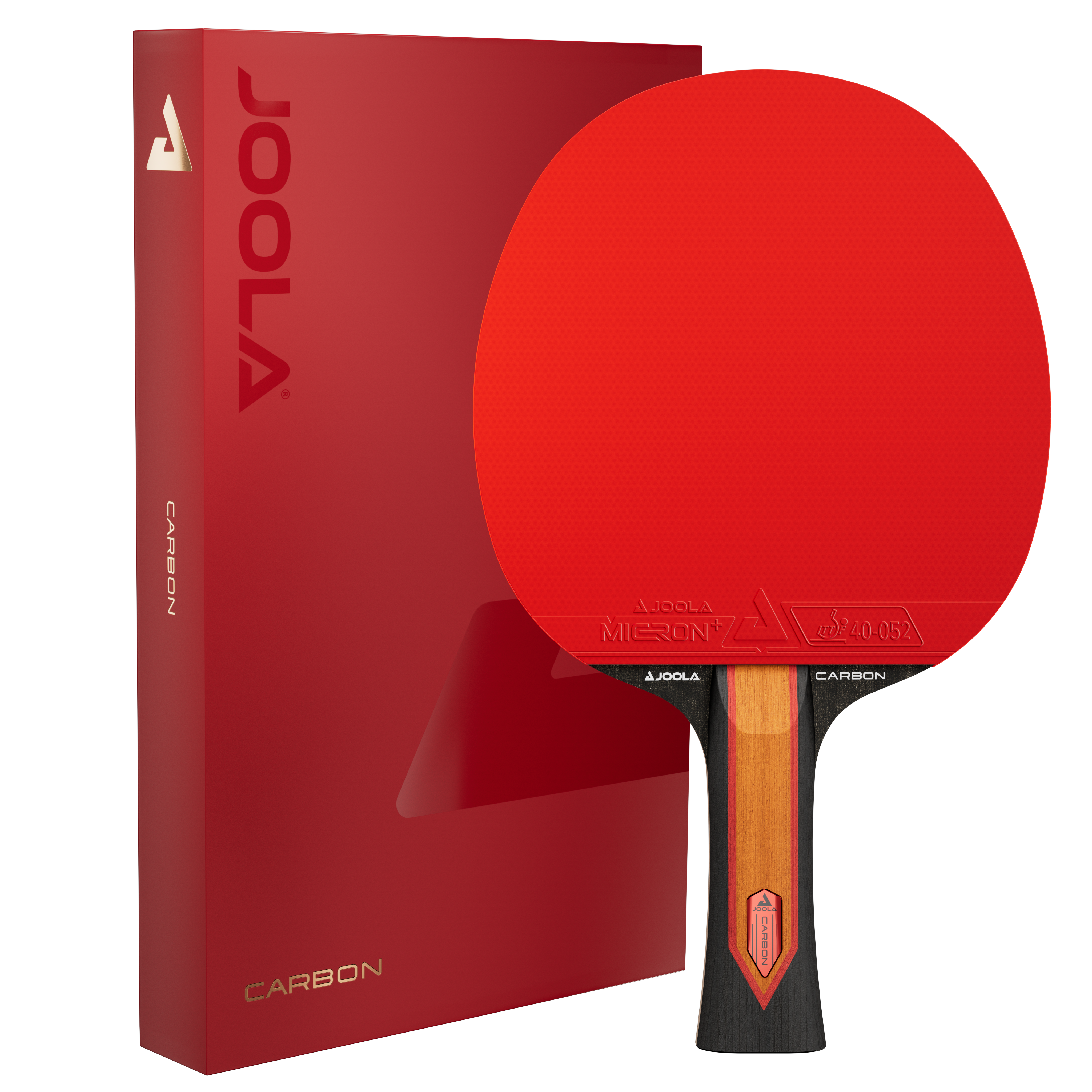 JOOLA Pala de tenis de mesa Red Carbon X 