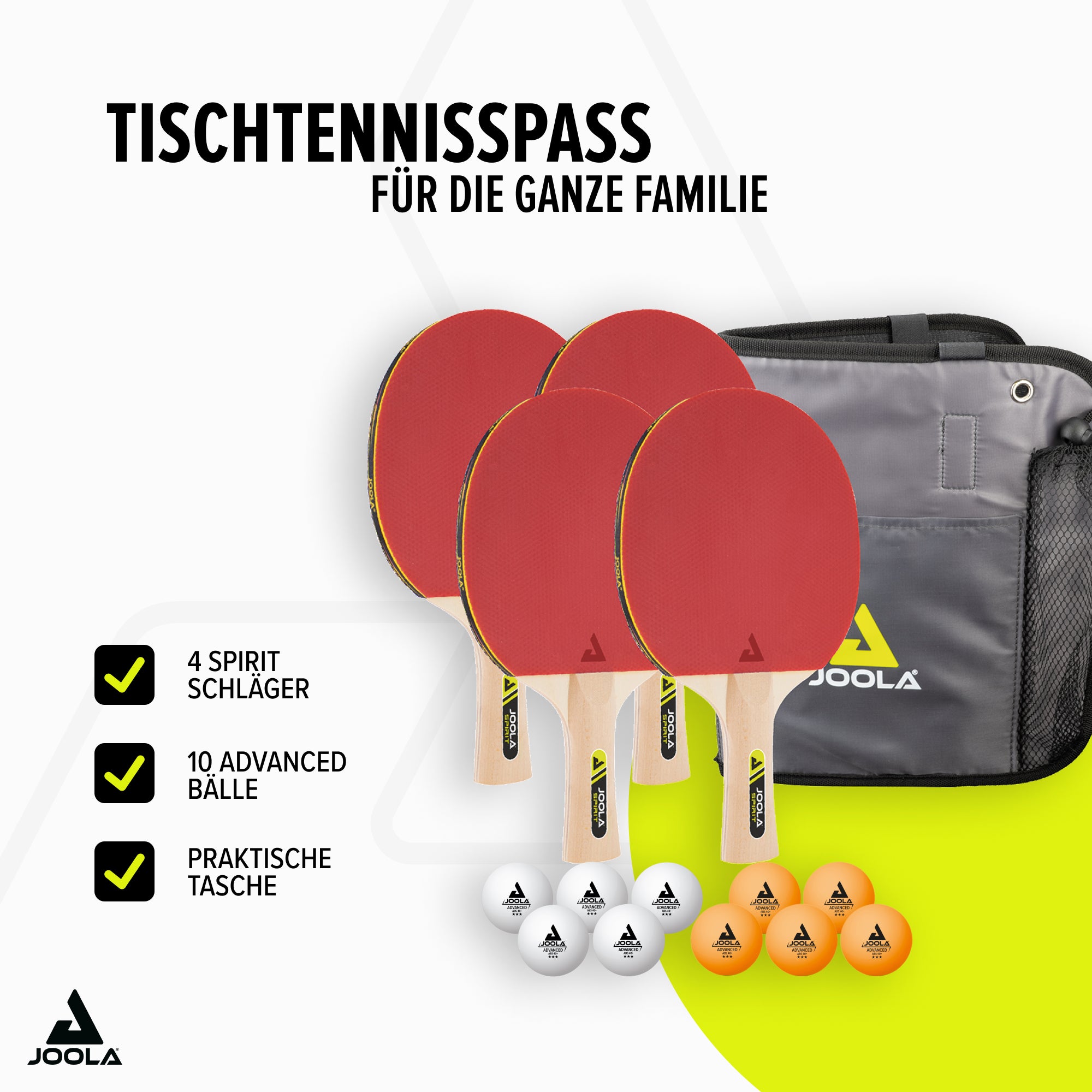 JOOLA SET DE PING-PONG FAMILIA