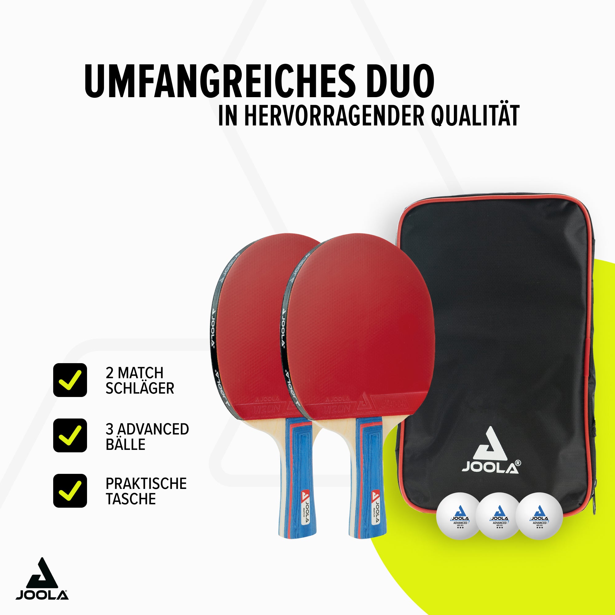 JOOLA SET DE PING-PONG DUO