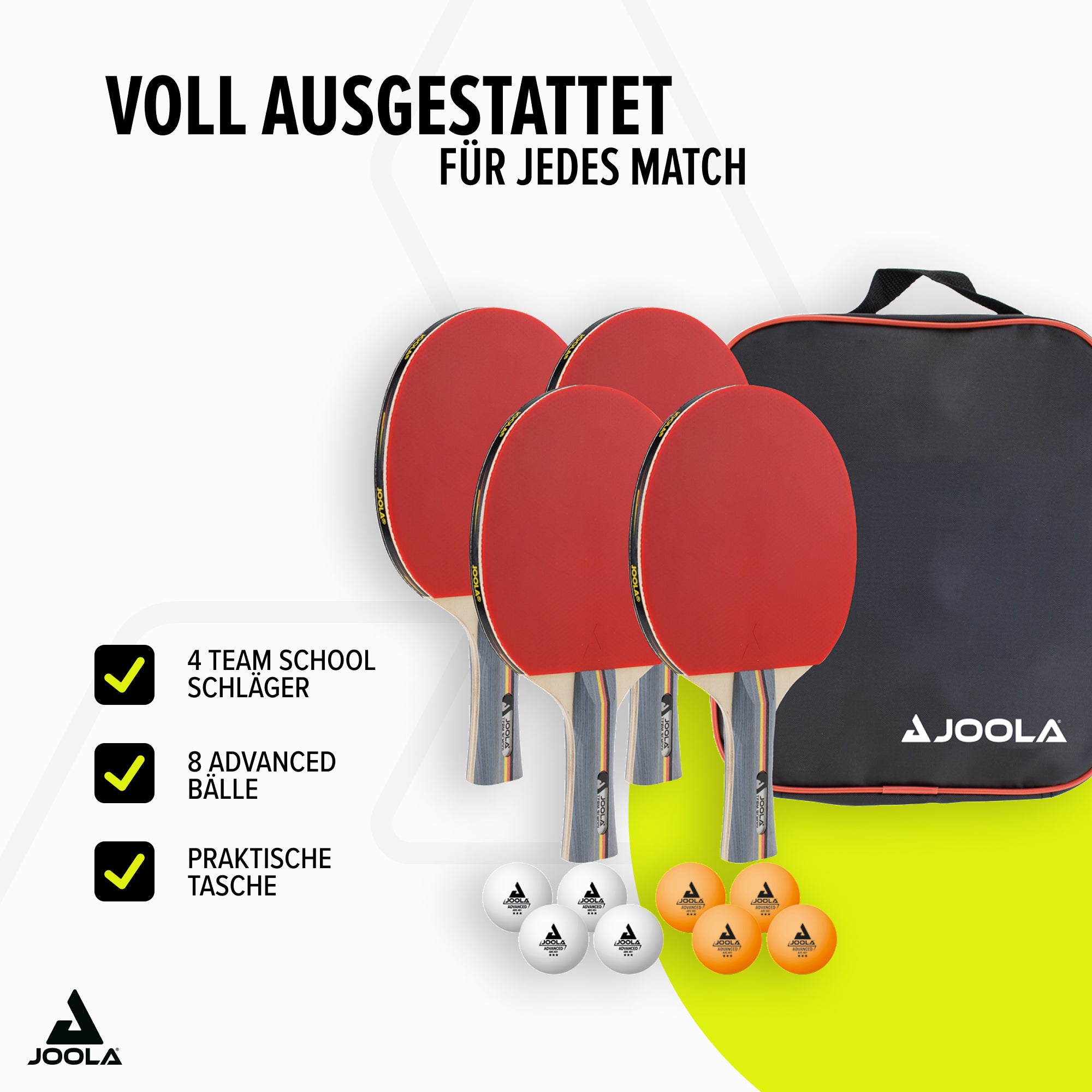 JOOLA SET DE PING-PONG JOOLA TEAM SCHOOL