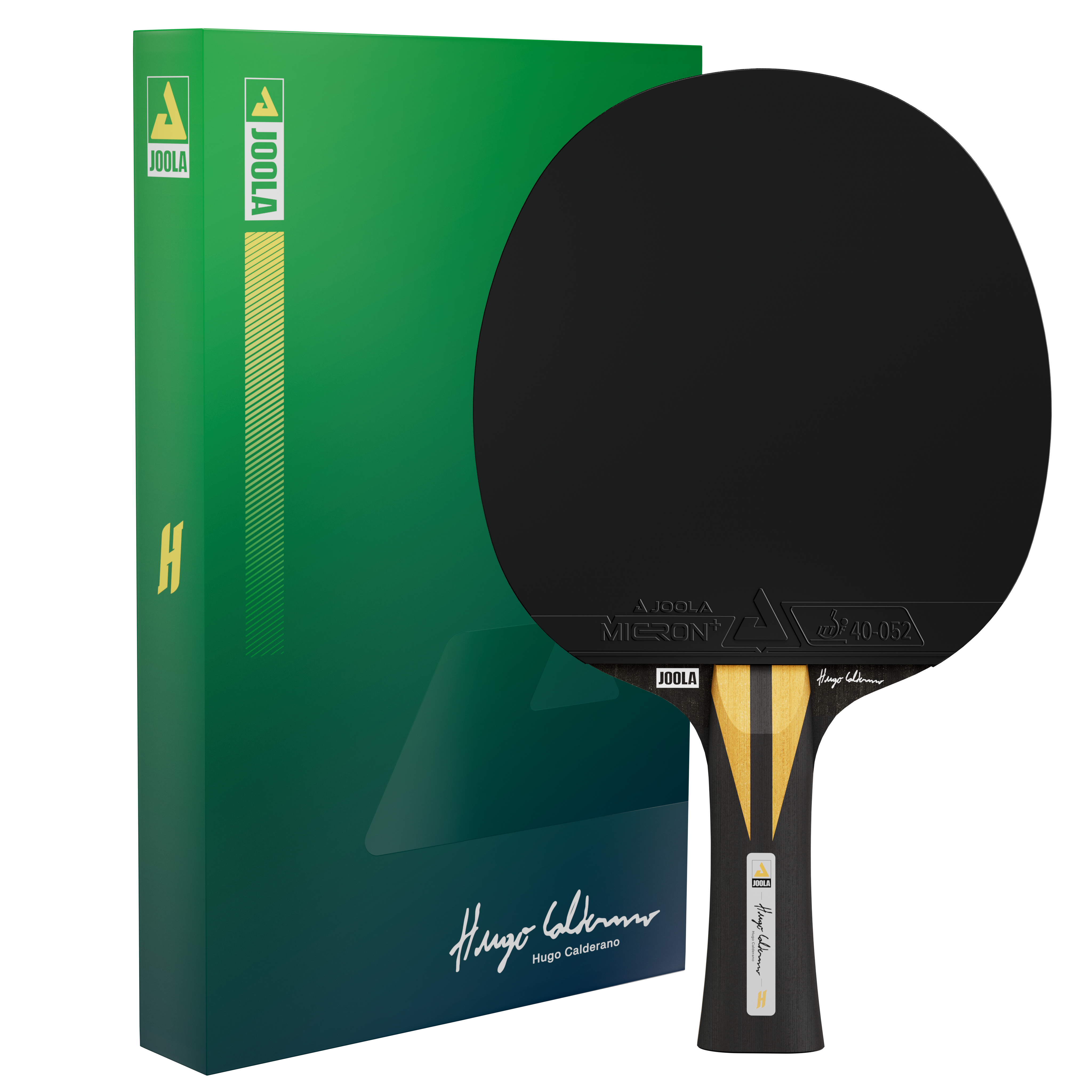 JOOLA Raqueta de tenis de mesa Hugo Calderano Infinity Carbon