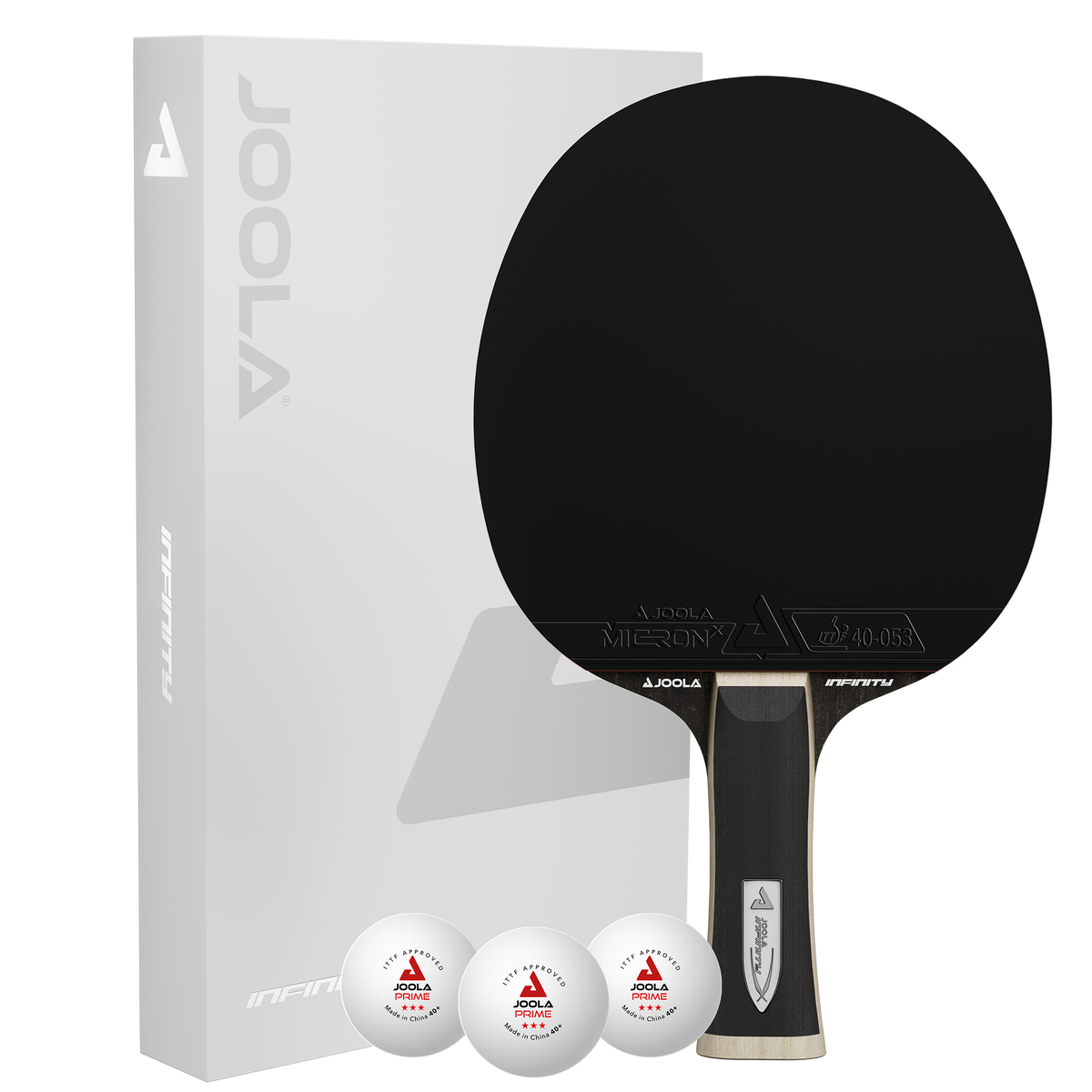 JOOLA WHITE INFINITY Z CARBON + 3 PRIME-BALONES*** 40+
